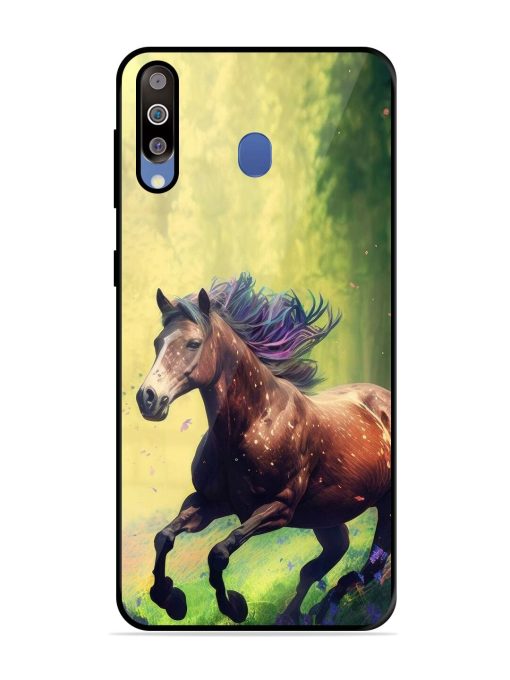 Enchanted Gallop Glossy Soft Edge Case for Samsung Galaxy M30