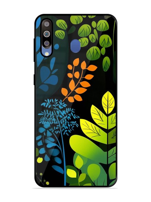 Midnight Garden Glossy Soft Edge Case for Samsung Galaxy M30 Chachhi