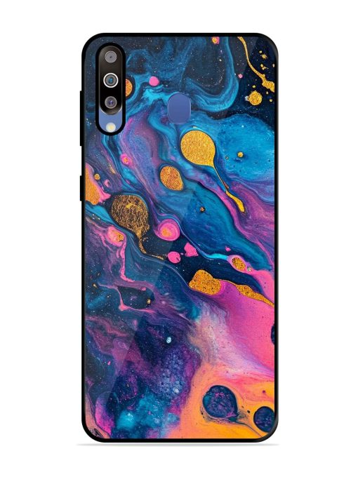 Cosmic Swirl Glossy Soft Edge Case for Samsung Galaxy M30