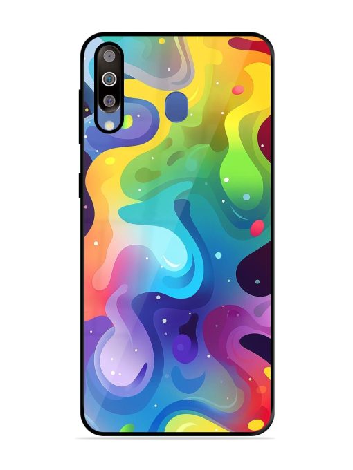 Rainbow River Glossy Soft Edge Case for Samsung Galaxy M30