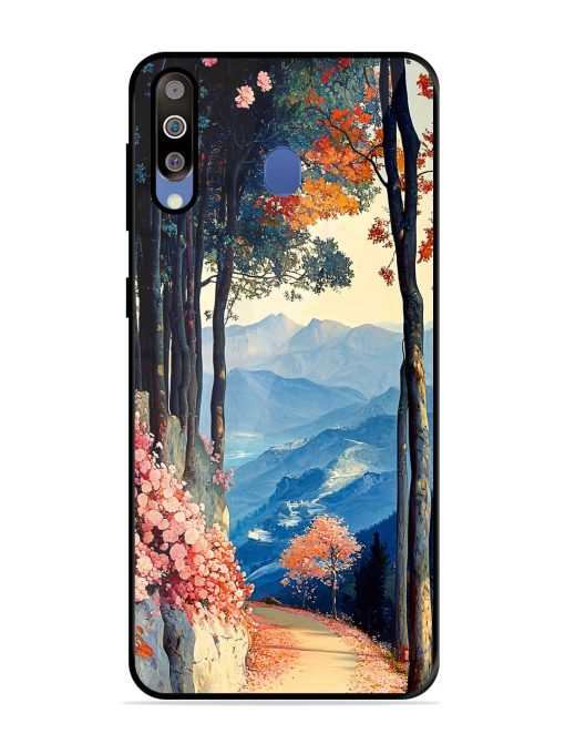 Mountainside Serenity Glossy Soft Edge Case for Samsung Galaxy M30 Chachhi