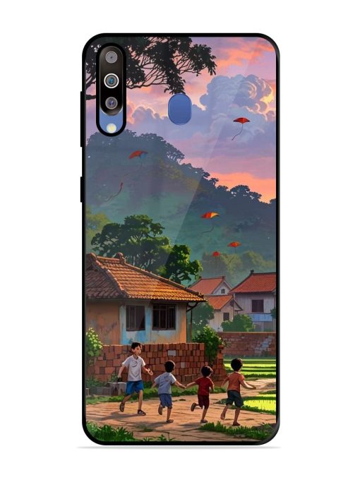 Sunset Play Glossy Soft Edge Case for Samsung Galaxy M30 Chachhi