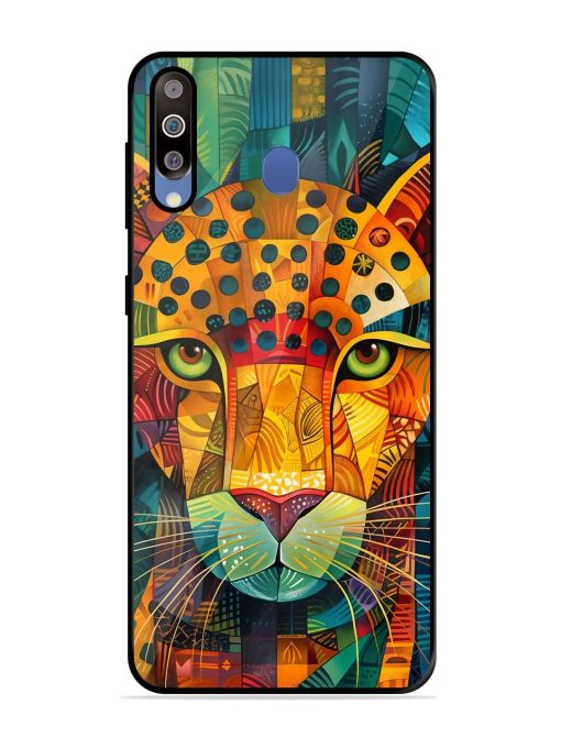 Mosaic Majesty Glossy Soft Edge Case for Samsung Galaxy M30 Chachhi