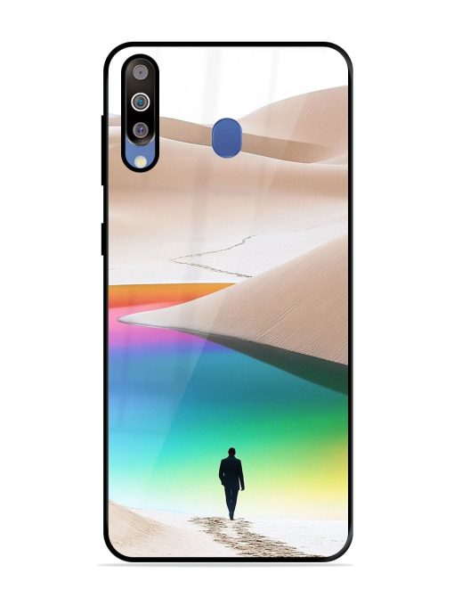 Desert Dreams Glossy Soft Edge Case for Samsung Galaxy M30 Chachhi