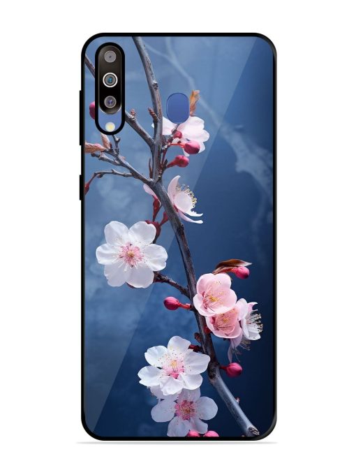 Delicate Blossoms Glossy Soft Edge Case for Samsung Galaxy M30 Chachhi