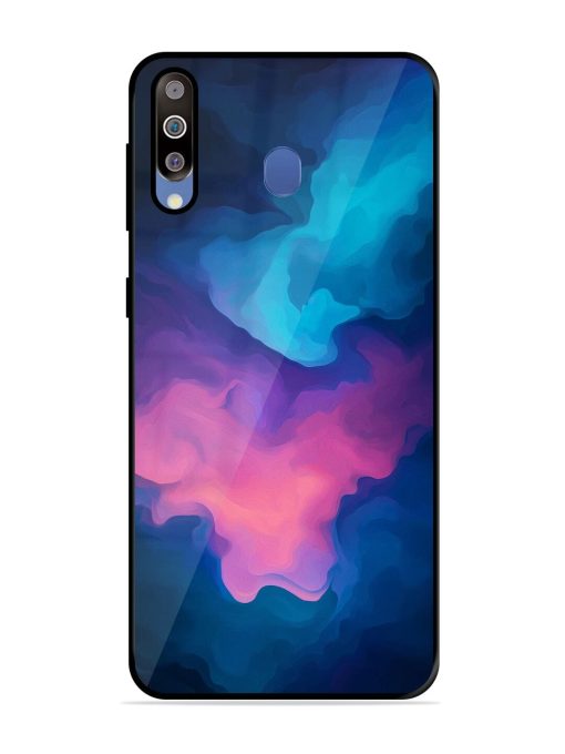 Cosmic Canvas Glossy Soft Edge Case for Samsung Galaxy M30 Chachhi