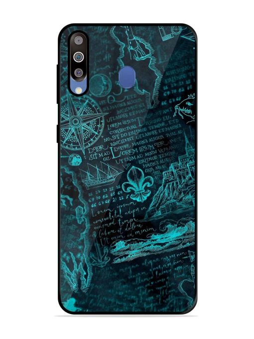 Nautical Notebook Glossy Soft Edge Case for Samsung Galaxy M30 Chachhi