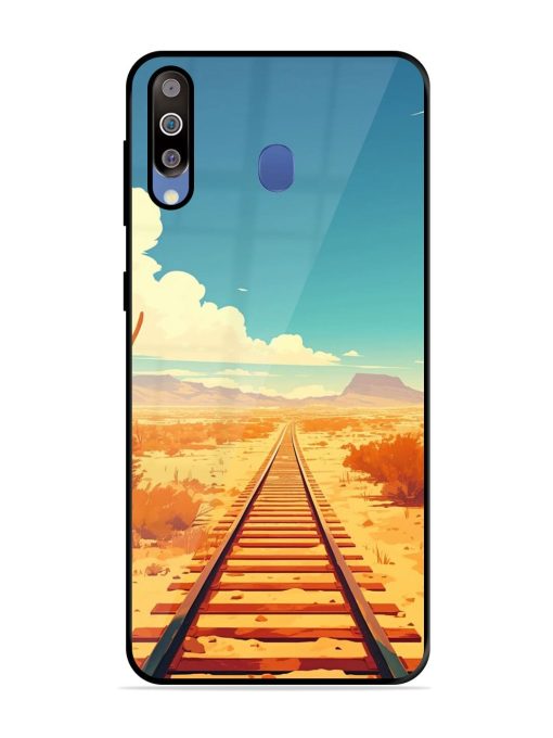 Endless Horizon Glossy Soft Edge Case for Samsung Galaxy M30 Chachhi