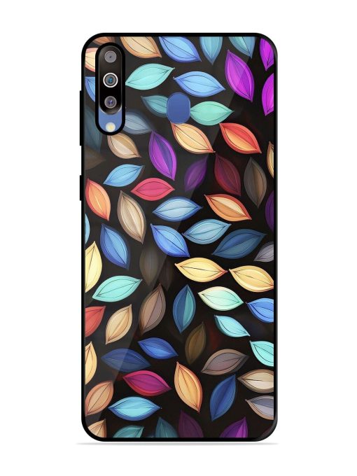 Colorful Kaleidoscope Glossy Soft Edge Case for Samsung Galaxy M30 Chachhi