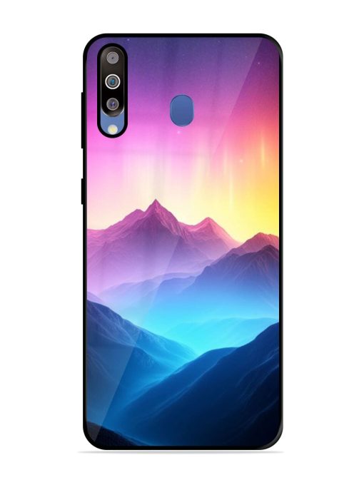 Cosmic Mountains Glossy Soft Edge Case for Samsung Galaxy M30 Chachhi