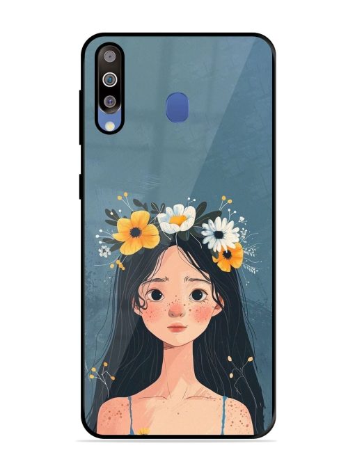 Gurl Art Glossy Soft Edge Case for Samsung Galaxy M30 Chachhi