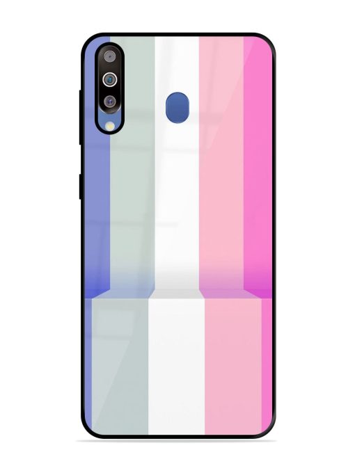 Pastel Palette Glossy Soft Edge Case for Samsung Galaxy M30 Chachhi