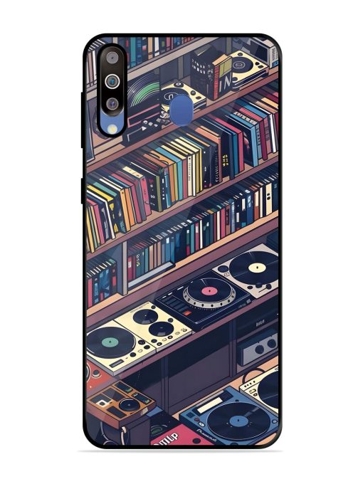 Music Lover'S Haven Glossy Soft Edge Case for Samsung Galaxy M30 Chachhi