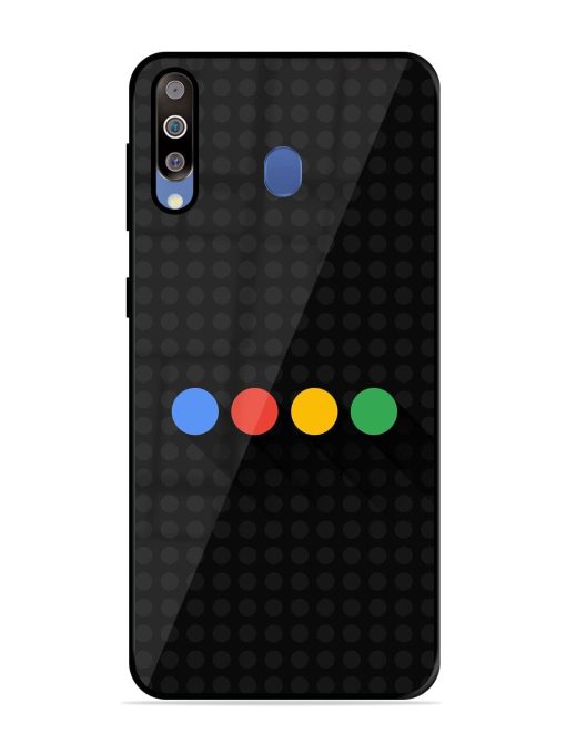 Google Dots Glossy Soft Edge Case for Samsung Galaxy M30