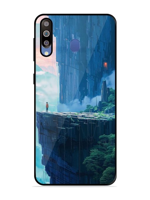 Solitude In The Sky Glossy Soft Edge Case for Samsung Galaxy M30 Chachhi