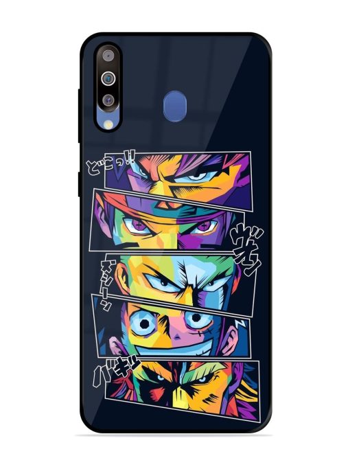 One Piece Powerhouse Glossy Soft Edge Case for Samsung Galaxy M30