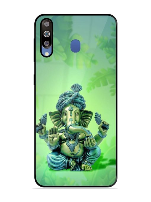 Ganesha, The Remover Of Obstacles Glossy Soft Edge Case for Samsung Galaxy M30 Chachhi