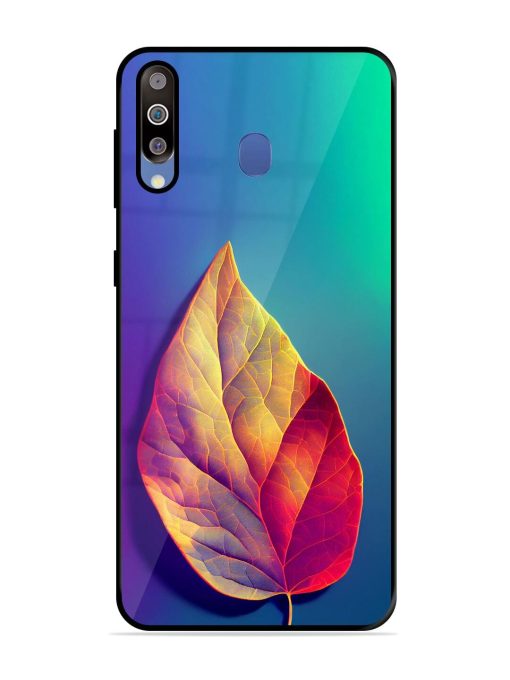 Autumn'S Embrace Glossy Soft Edge Case for Samsung Galaxy M30 Chachhi