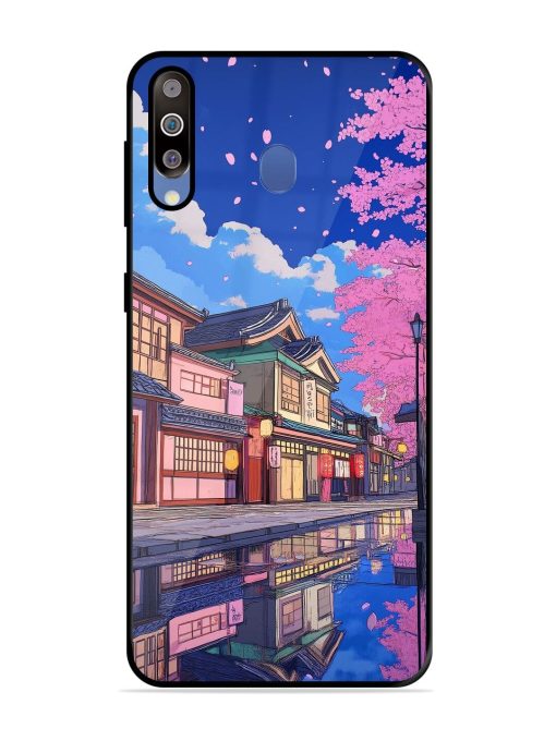 Tranquil Reflections Glossy Soft Edge Case for Samsung Galaxy M30