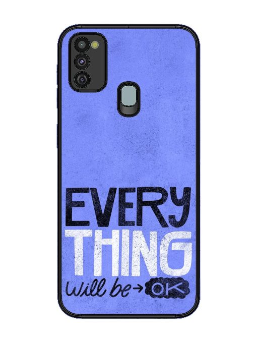 Hopeful Hues Glossy Soft Edge Case for Samsung Galaxy M30S Chachhi