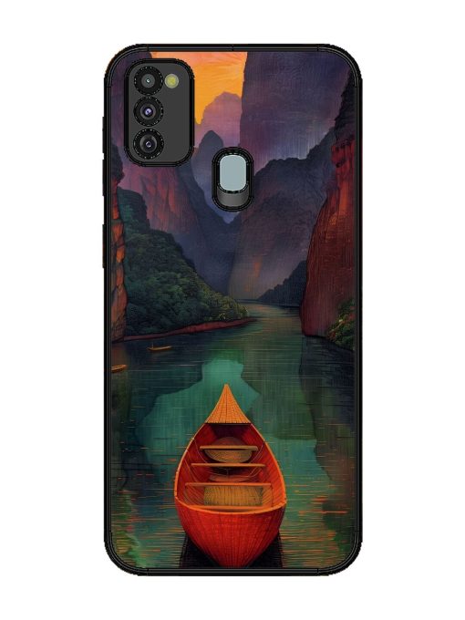 Serene Passage Glossy Soft Edge Case for Samsung Galaxy M30S Chachhi