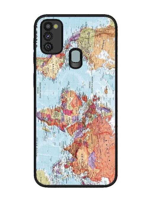 Our Blue Marble Glossy Soft Edge Case for Samsung Galaxy M30S Chachhi