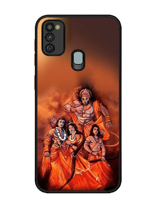 Sita Ram Glossy Soft Edge Case for Samsung Galaxy M30S Chachhi