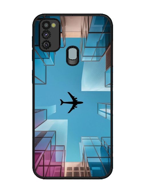 Urban Flightpath Glossy Soft Edge Case for Samsung Galaxy M30S Chachhi