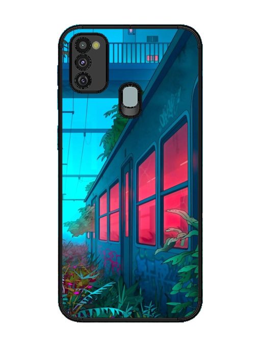 Urban Jungle Glossy Soft Edge Case for Samsung Galaxy M30S Chachhi