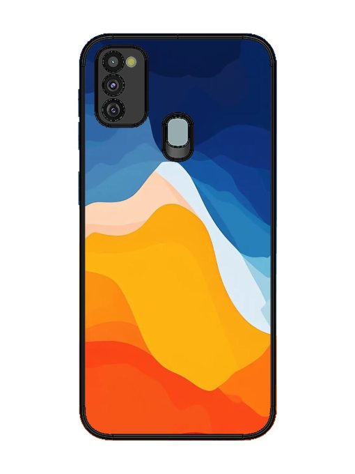 Liquid Landscape Glossy Soft Edge Case for Samsung Galaxy M30S Chachhi