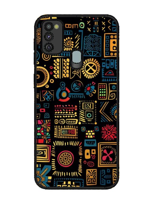 Tribal Tapestry Glossy Soft Edge Case for Samsung Galaxy M30S Chachhi