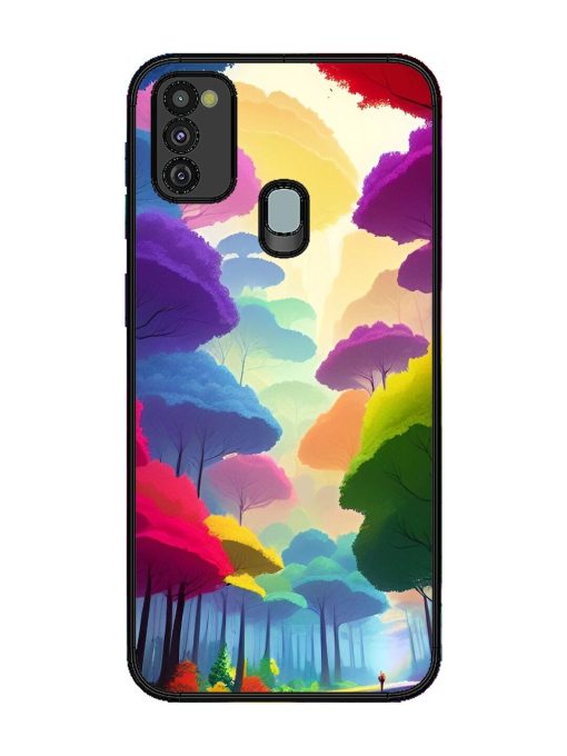 Rainbow Road Glossy Soft Edge Case for Samsung Galaxy M30S Chachhi