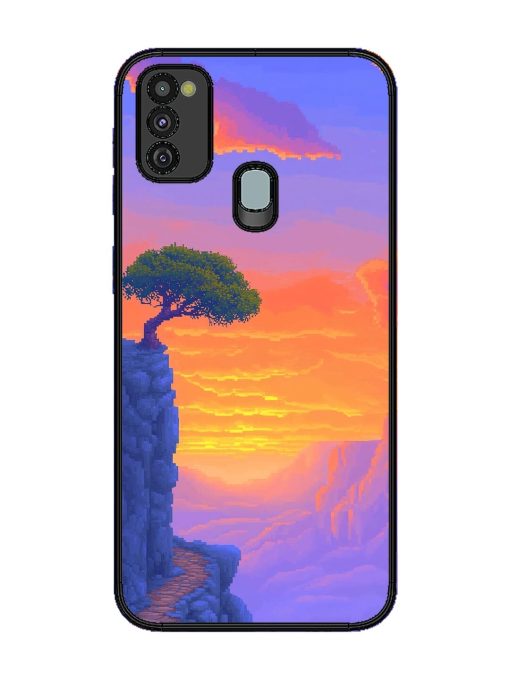 Cliffside Solitude Glossy Soft Edge Case for Samsung Galaxy M30S Chachhi