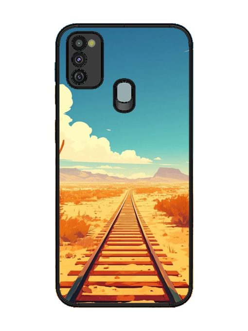 Endless Horizon Glossy Soft Edge Case for Samsung Galaxy M30S Chachhi