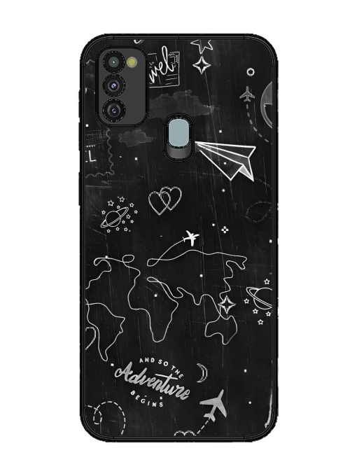 Wanderlust Sketchbook Glossy Soft Edge Case for Samsung Galaxy M30S Chachhi