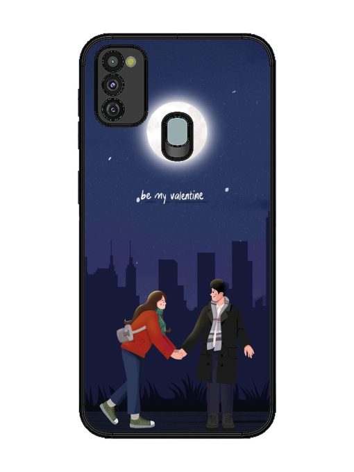 Moonlight Proposal Glossy Soft Edge Case for Samsung Galaxy M30S Chachhi