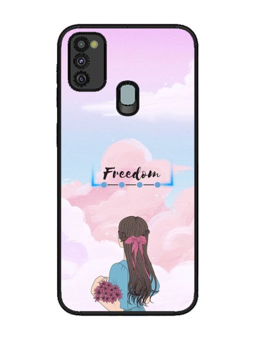 Skyward Dreams Glossy Soft Edge Case for Samsung Galaxy M30S Chachhi