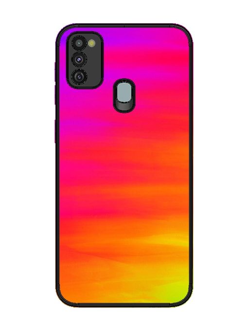 Neon Horizon Glossy Soft Edge Case for Samsung Galaxy M30S