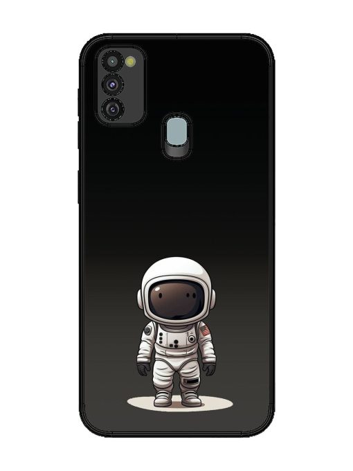 Neon Astronaut Glossy Soft Edge Case for Samsung Galaxy M30S