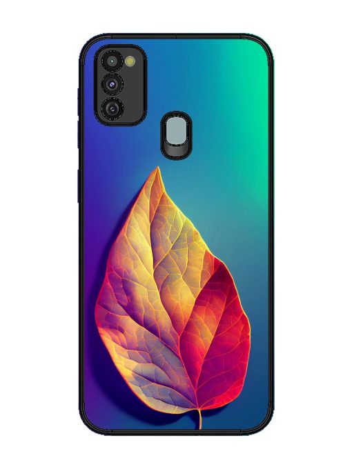 Autumn'S Embrace Glossy Soft Edge Case for Samsung Galaxy M30S