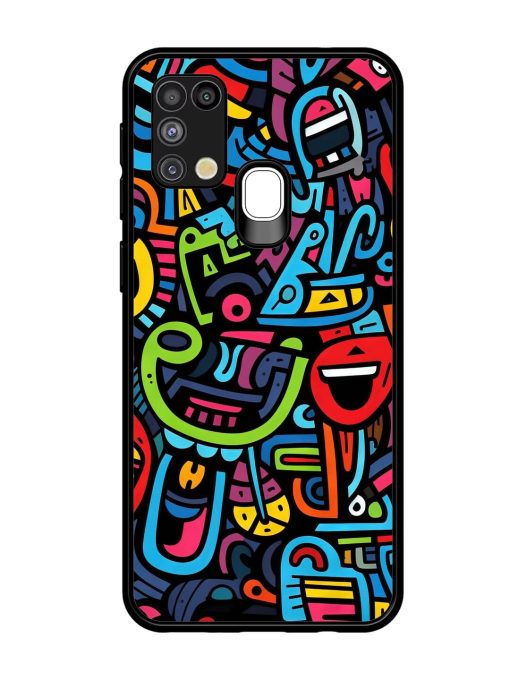 Doodlephoria Glossy Soft Edge Case for Samsung Galaxy M31 Chachhi