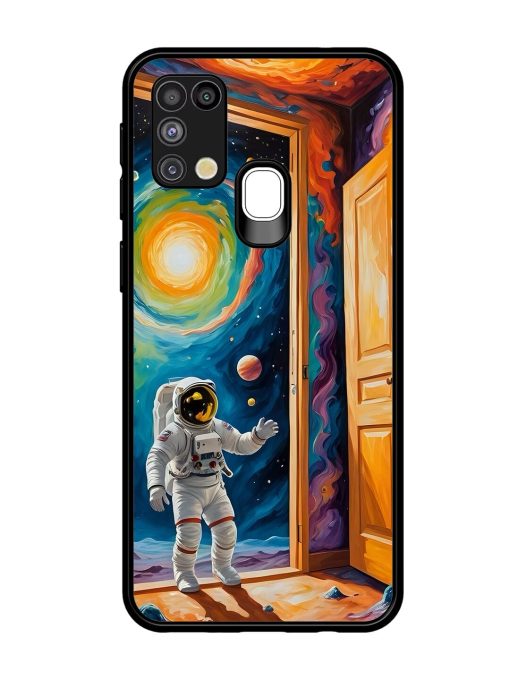 Artistic Space Glossy Soft Edge Case for Samsung Galaxy M31 Chachhi