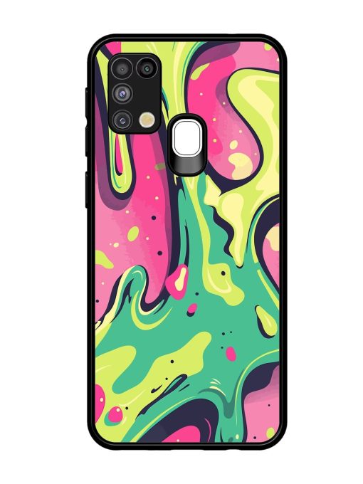 Gooey Grooves Glossy Soft Edge Case for Samsung Galaxy M31 Chachhi