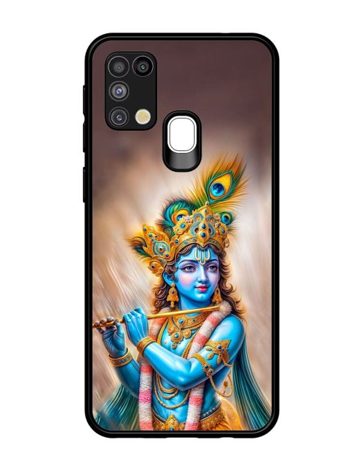 Divine Krishna Glossy Soft Edge Case for Samsung Galaxy M31 Chachhi