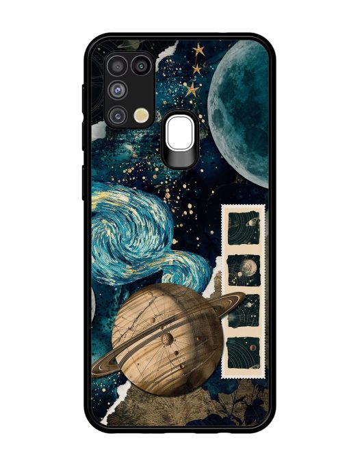 Celestial Tapestry Glossy Soft Edge Case for Samsung Galaxy M31 Chachhi