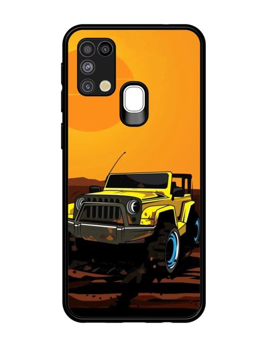 Sunset Cruise Glossy Soft Edge Case for Samsung Galaxy M31 Chachhi