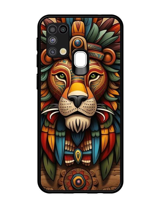 Aztec Majesty Glossy Soft Edge Case for Samsung Galaxy M31 Chachhi