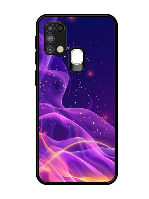 Cosmic Currents Glossy Soft Edge Case for Samsung Galaxy M31 Chachhi