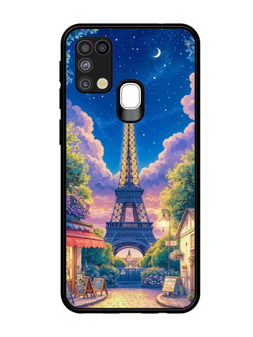 Twilight In Paris Glossy Soft Edge Case for Samsung Galaxy M31 Chachhi