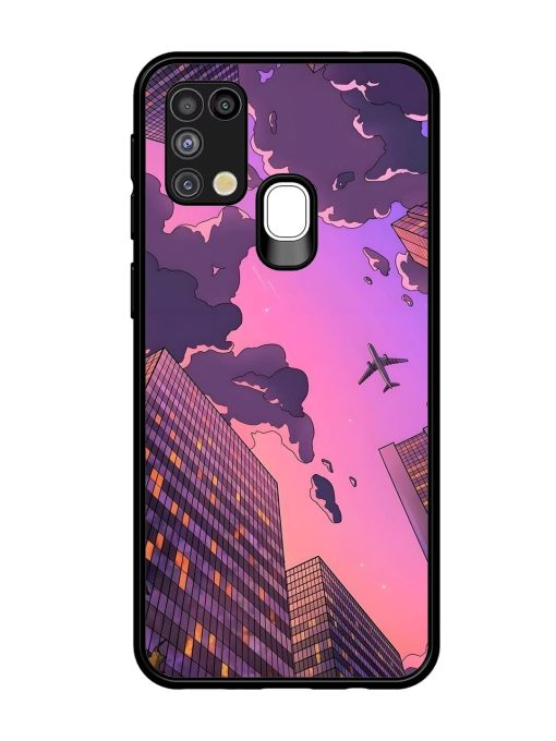 Urban Twilight Glossy Soft Edge Case for Samsung Galaxy M31 Chachhi